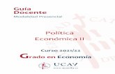 Política Económica II - UCAVILA