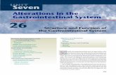 Alterations in the Gastrointestinal System 26