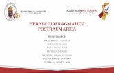 HERNIA DIAFRAGMATICA POSTRAUMATICA - Intorax