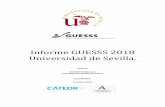 Informe GUESSS 2018 Universidad de Sevilla.