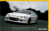 2000 Mugen Honda Integra Type-R Catalog