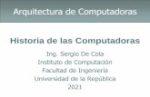 Historia de las Computadoras - eva.fing.edu.uy