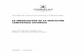 LA FINANCIACIÓN DE LA EDUCACIÓN CONCERTADA ESPAÑOLA