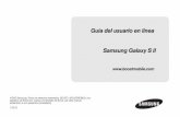 Gua del usuario en lnea Samsung Galaxy S II