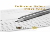 Informe Saber PRO 2014 - Universidad de Cartagena