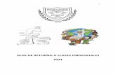 GUIA DE RETORNO A CLASES PRESENCIALES 2021