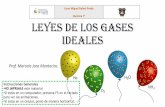 Leyes de los gases ideales - Tomás de Aquino