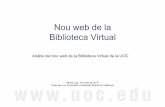 Nou web de la Biblioteca Virtual - openaccess.uoc.edu