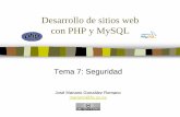 Desarrollo de sitios web con PHP y MySQL - Universidad de Sevilla