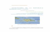 ASTRONOMA DE LA REPUBLICA DOMINICANA Y HAIT