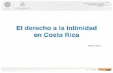 El derecho a la intimidad en Costa Rica
