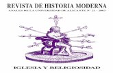 REVISTA DE HISTORIA MODERNA - ua