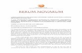 Rerum Novarum - Justicia y Paz