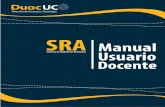 Manual de Usuario Docente Sistema Registro de - Duoc UC