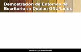 Demostraci³n de Entornos de Escritorio en Debian GNU/Linux