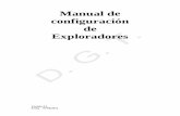 Manual de configuraci³n de Exploradores