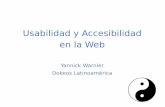 Usabilidad y Accesibilidad en la Web - Drupal Groups