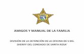 AMIGOS Y MANUAL DE LA FAMILIA - Santa Rosa Sheriff