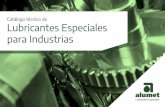 Catálogo técnico de Lubricantes Especiales para Industrias