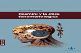 F Rosmini y la ética fenomenológica Jacob Buganza
