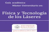 Fisica tecnologia de los laseres 2014-2015