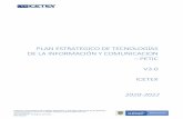 PLAN ESTRATEGICO DE TECNOLOGÍAS DE LA INFORMACIÓN Y ...