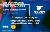 Ataques de relay en tarjetas EMV NFC con dispositivos Android
