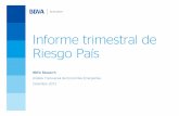 Informe trimestral de Riesgo País - BBVA Research