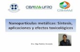 Nanopartículas metálicas: Síntesis, aplicaciones y efectos ...