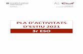 PLA D’ACTIVITATS D’ESTIU 2021