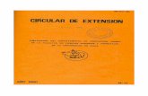 Circular de Extensión Nº11 Año 1990 - Universidad de Chile
