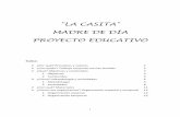 LA CASITA MADRE DE DÍA PROYECTO EDUCATIVO