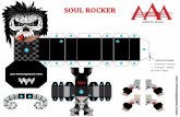 Soul Rocker PAPER TOY final - Lucha Libre AAA