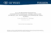 LA JURISPRUDENCIA CONSTITUCIONAL PERUANA EN TORNO AL ...