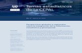 Temas Estadísticos de la CEPAL No 2: Perspectivas globales ...