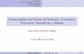 Generalidades del Diseno~ de Software: Conceptos ...