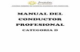 MANUAL DEL CONDUCTOR PROFESIONAL - Municipalidad de Junín