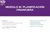 MODULO III: PLANIFICACIÓN FINANCIERA