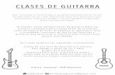 Clases guitarra - Santo Domingo de Silos