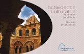 actividades culturales 2020
