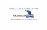 MANUAL DE POLITICAS WEB - elrastreadorgps.com