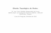 Diseno~ Topol ogico de Redes. - Facultad de Ingeniería