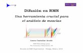 Difusión en RMN - Home | Manchester NMR Methodology Group