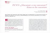 PCV2: Vacunar no vacunar? Esta la cuestión I