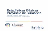EstadísticasBásicas Provinciade Sumapaz