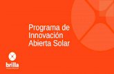 Programa de Innovación Abierta Solar