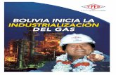 BOLIVIA INICIA LA INDUSTRIALIZACIÓN DEL GAS