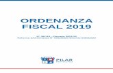 ORDENANZA FISCAL 2019 - Pilar