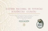 SISTEMA NACIONAL DE TUTORÍAS ACADÉMICAS (SiNaTA)