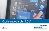 Guía rápida de ASV - Hamilton Medical